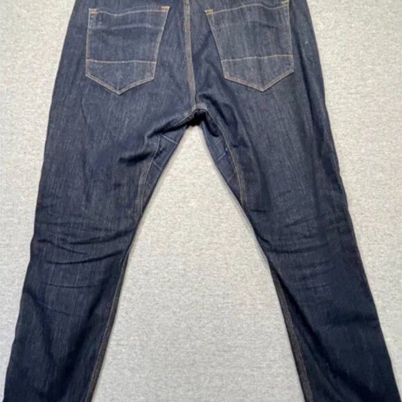 Men's DU/ER Relaxed Taper Jeans Size L2x Blue Denim - Picture 6 of 8